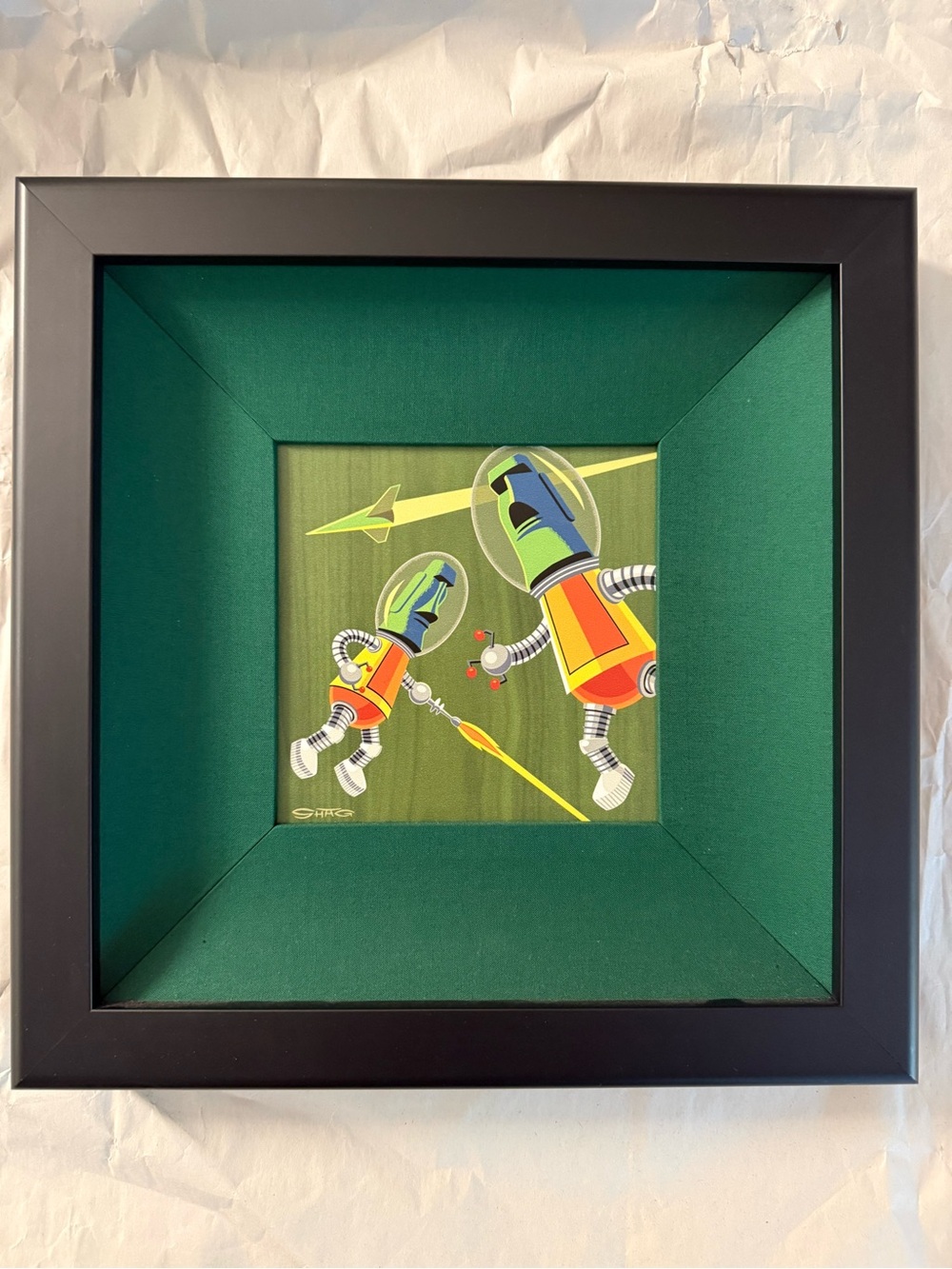 SHAG “Cosmic Collection” Signed & Numbered Limited Edition – Framed Artwork